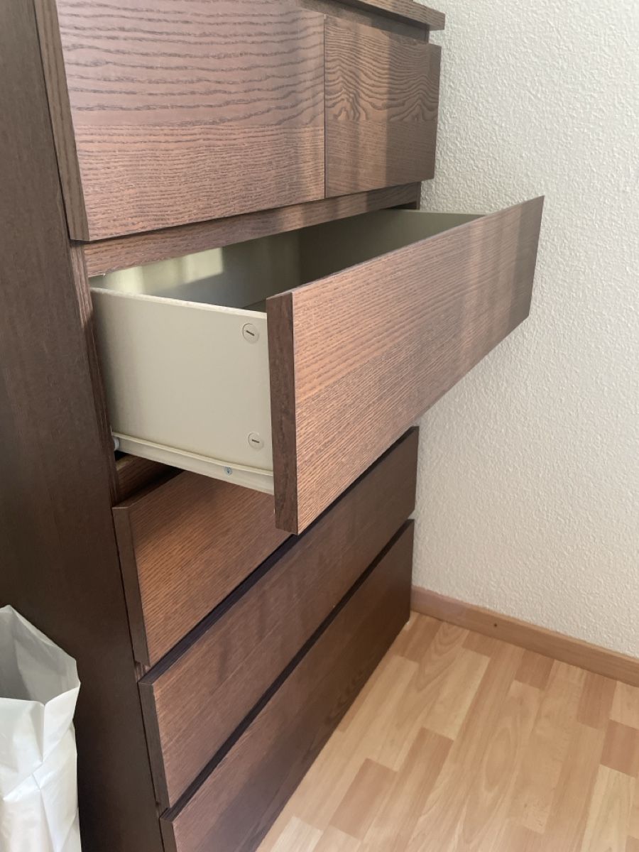 Cassettiere: IKEA MALM Kommode Dunkelbraun – Usato da Winterthur venduto da cheerio97 3