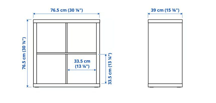 Ikea Scaffali: IKEA Kallax Regal (Klein) – Nuovo e nell'imballaggio originale da Volketswil venduto da brockipfannenstil 1