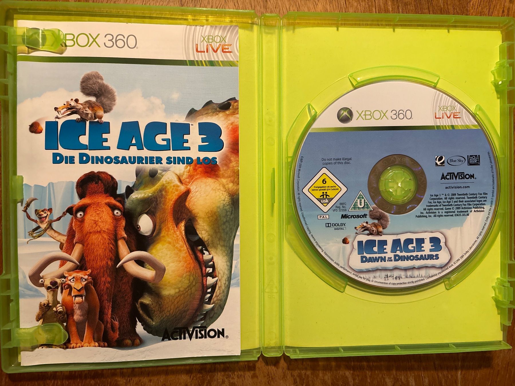Microsoft Giochi: ICE AGE 3 - Microsoft XBOX 360 – Usato da Zürich venduto da hiddentreasures_zh 2
