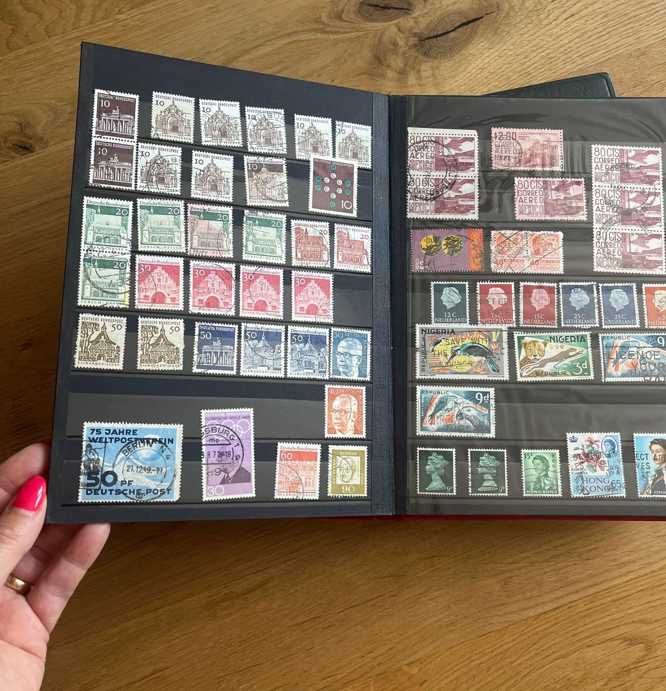 Alle Briefmarken: Briefmarkensammlung – Gebraucht aus Moosleerau von MiBan 3