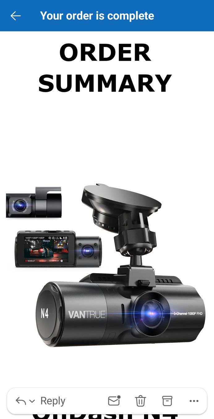 Videocamere: unbenutzt dashcam vantrue – Nuovo e nell'imballaggio originale da zürich venduto da sq_jan