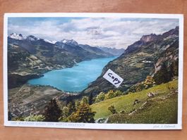 AK Der Walensee geg. den Murtschenstock 1932 / Seen