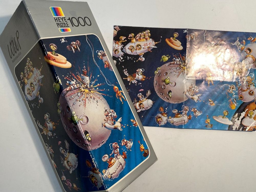Heye Puzzle Corsari 1000 Pezzi - Modello 29570