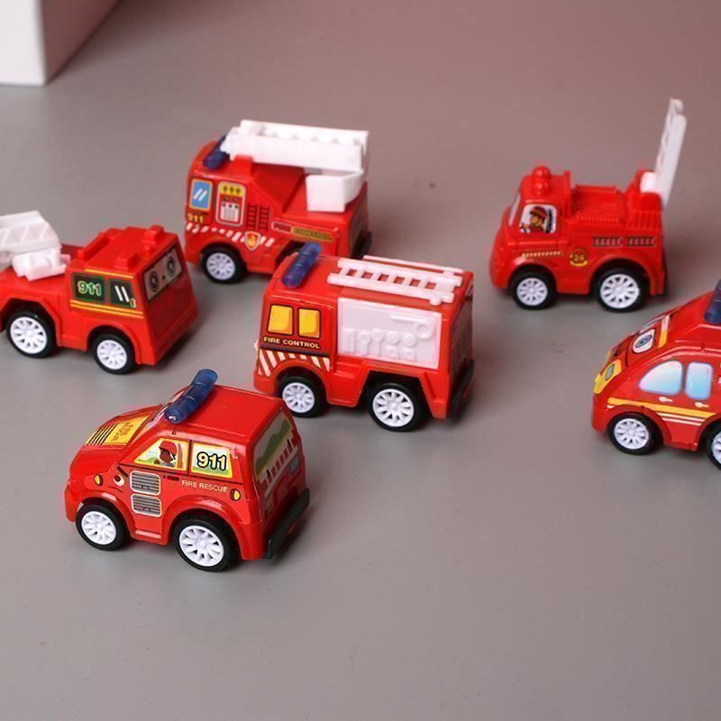 Giocattoli: 6 x camion de pompiers jouets – Nuovo e nell'imballaggio originale da Gurmels venduto da Swisspod 1