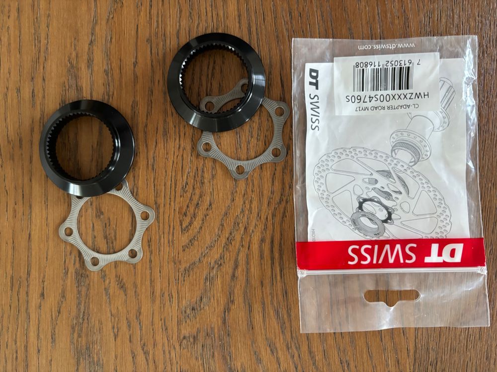 Adaptateur DT Swiss Center Lock Vers 6 Trous Pour Disque De Frein VTT - Neuf