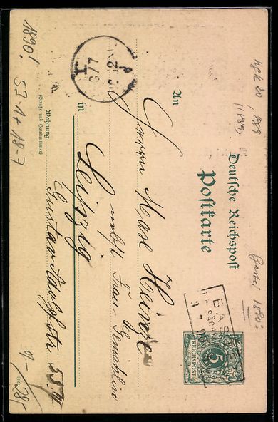 Cancelleria postale: Vorläufer-Lithographie Bastei /Sächs.  – Usato da Berlin venduto da bartko-reher 1