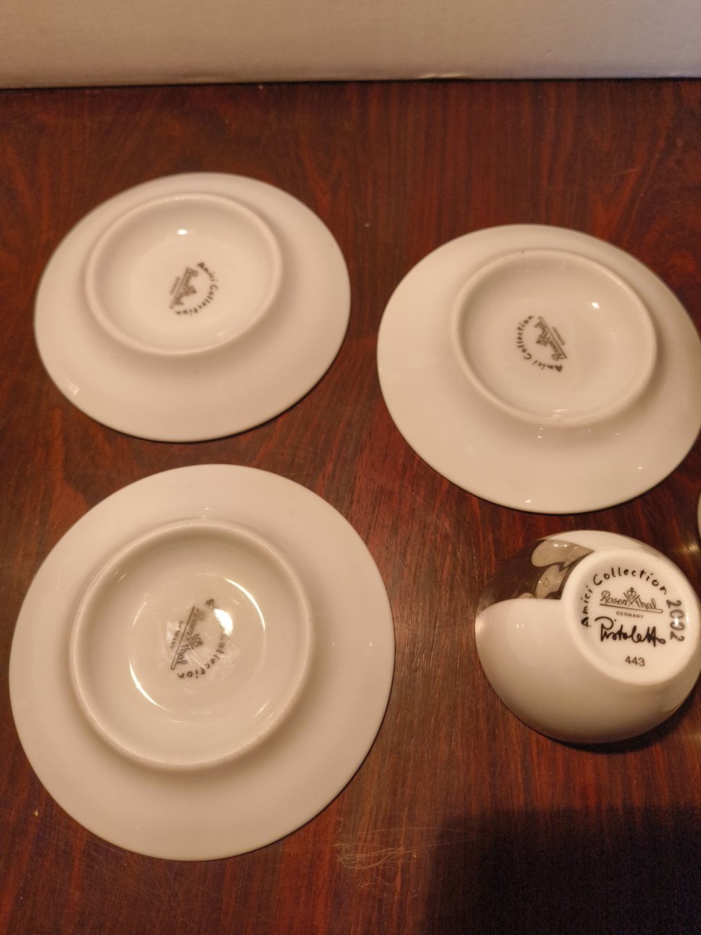 Rosenthal Tassen: Amici Collection ILLY 4 ESPRESSO Rosenthal 2002  Pistoletto – Gebraucht aus stettlen von VintageBern_ch 6