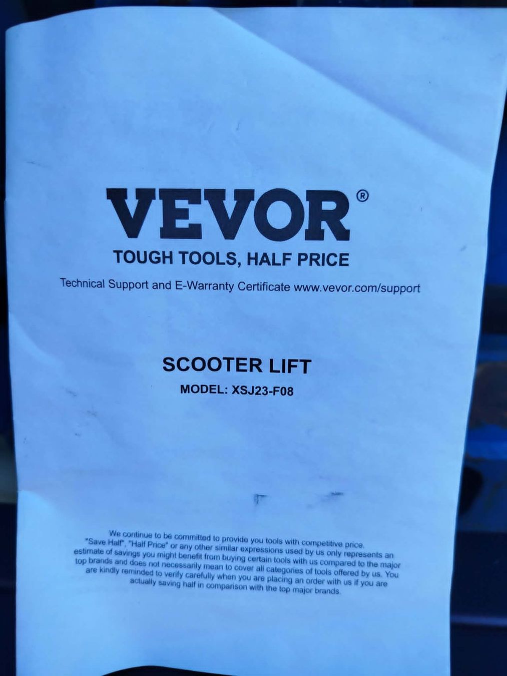 Hebebühne & Wagenheber: Vevor scooter lift – Gebraucht aus La Chaux-de-Fonds von Emmaus2300CDF 4