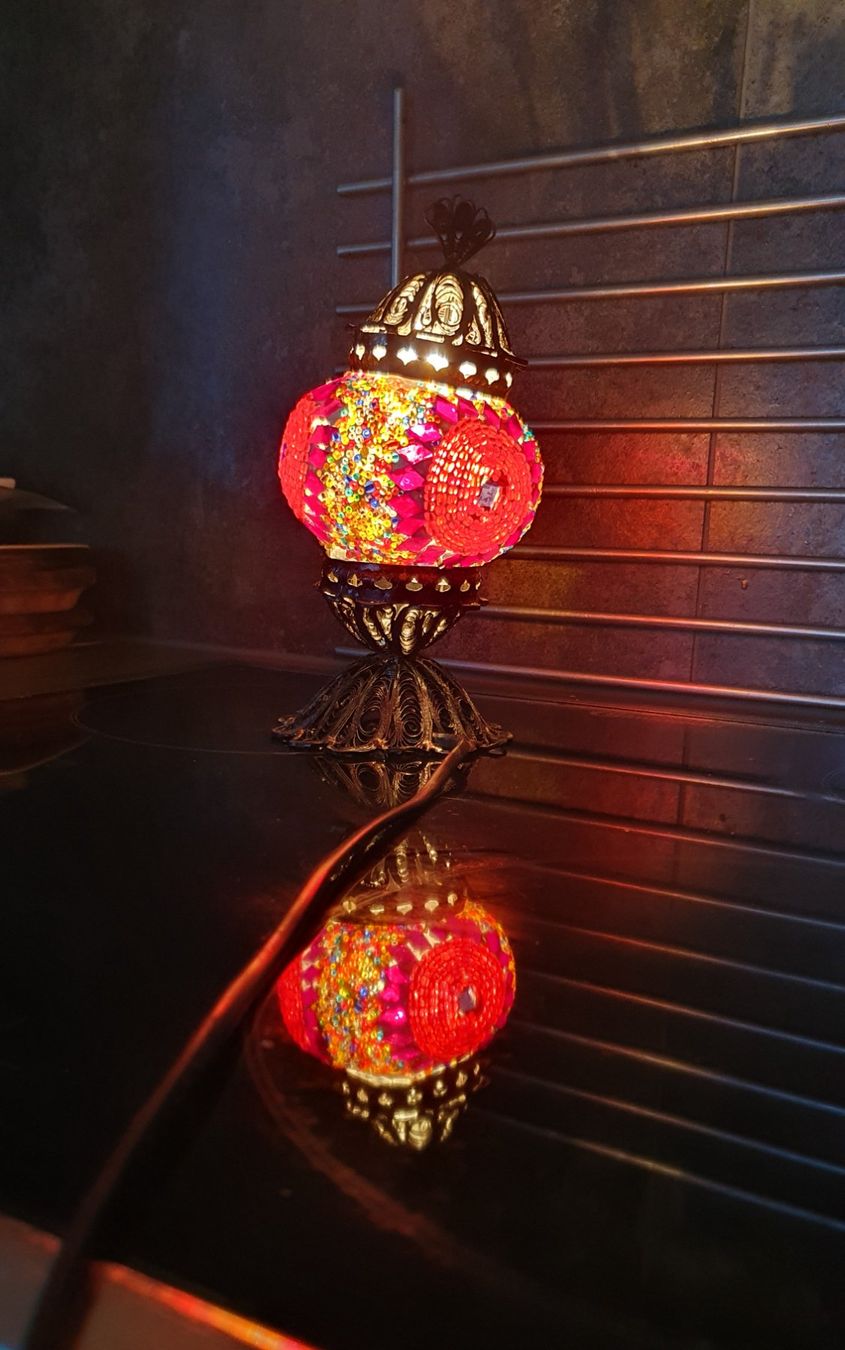 Lampade: Superbe lampe orientale mosaïque artisanale – Usato da Erde venduto da zakleblanc 3