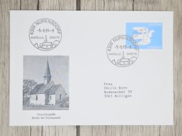 CL11 Enveloppe + Timbre Suisse 1995
