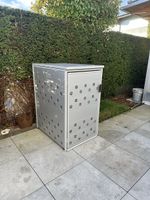 Suport Mülltonnenbox Stahl pulverbeschichtet
