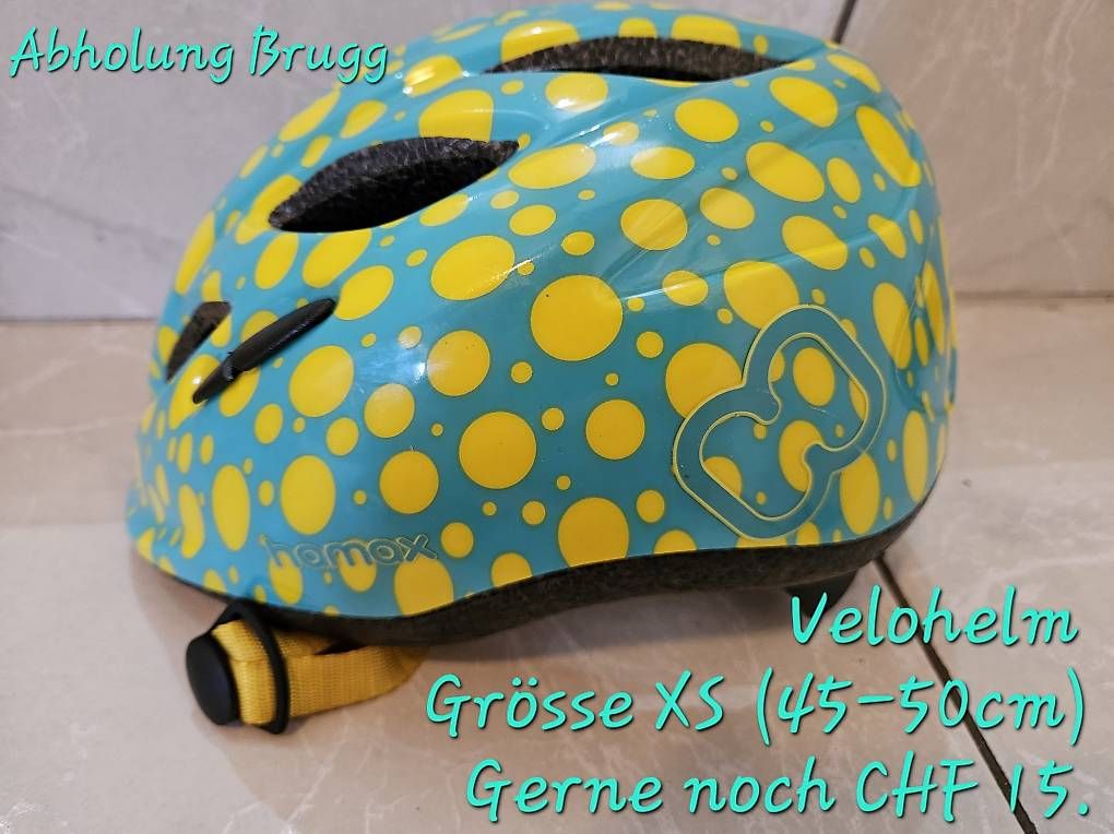 Caschi: Velohelm XS (45-50cm) – Usato da Brugg AG venduto da man_cx5c
