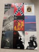 9 Ausgaben DU die Zeitschrift der Kultur 1988-1996