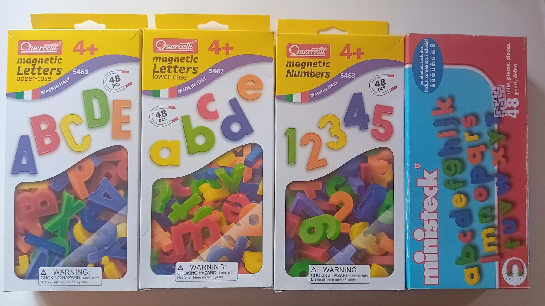 Giocattoli: Magnet Zahlen, Buchstaben Set – Usato da Salez venduto da Robe12