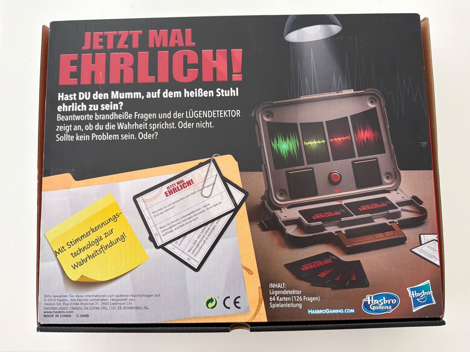 Hasbro Spiele: 🎲 JETZT MAL EHRLICH 😏 – Neu (gemäss Beschreibung) aus Hörhausen von Makrevivi 1