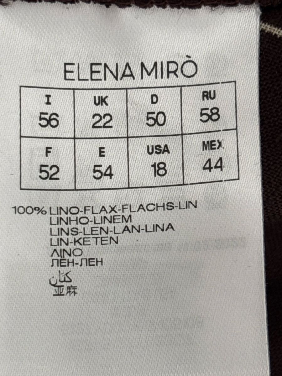 Tuniken: Elena Miro Tunika Leinen – Gebraucht aus Nebikon von Draga25 8
