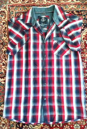 Hemd Tom Tompson Regular Fit T-S Chemise Camicia 100% Coton