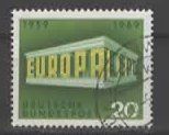 BRD EUROPA/CEPT 1959 - 1969  grün (16