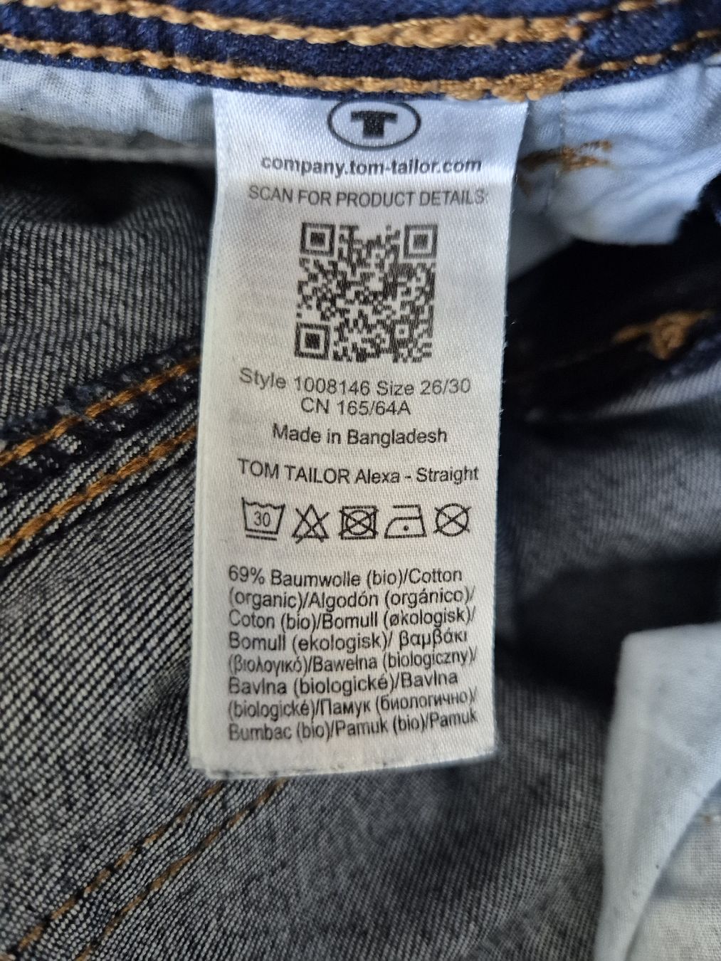 Tom Tailor Jeans: Tom Tailor Jeans Gr. 26 – Nuovo (secondo la descrizione) da Weisslingen venduto da monkeyboarder 3