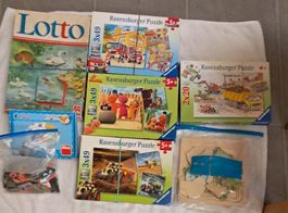 Ravensburger Puzzle Konvolut diverse Motive gebraucht.