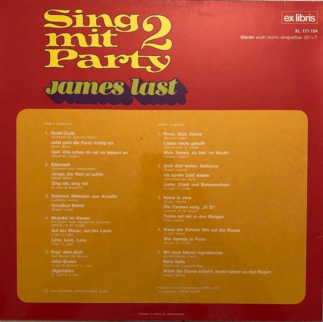 Schallplatten: 6x LPs James Last – Gebraucht aus Grüningen von azulvinyl 1
