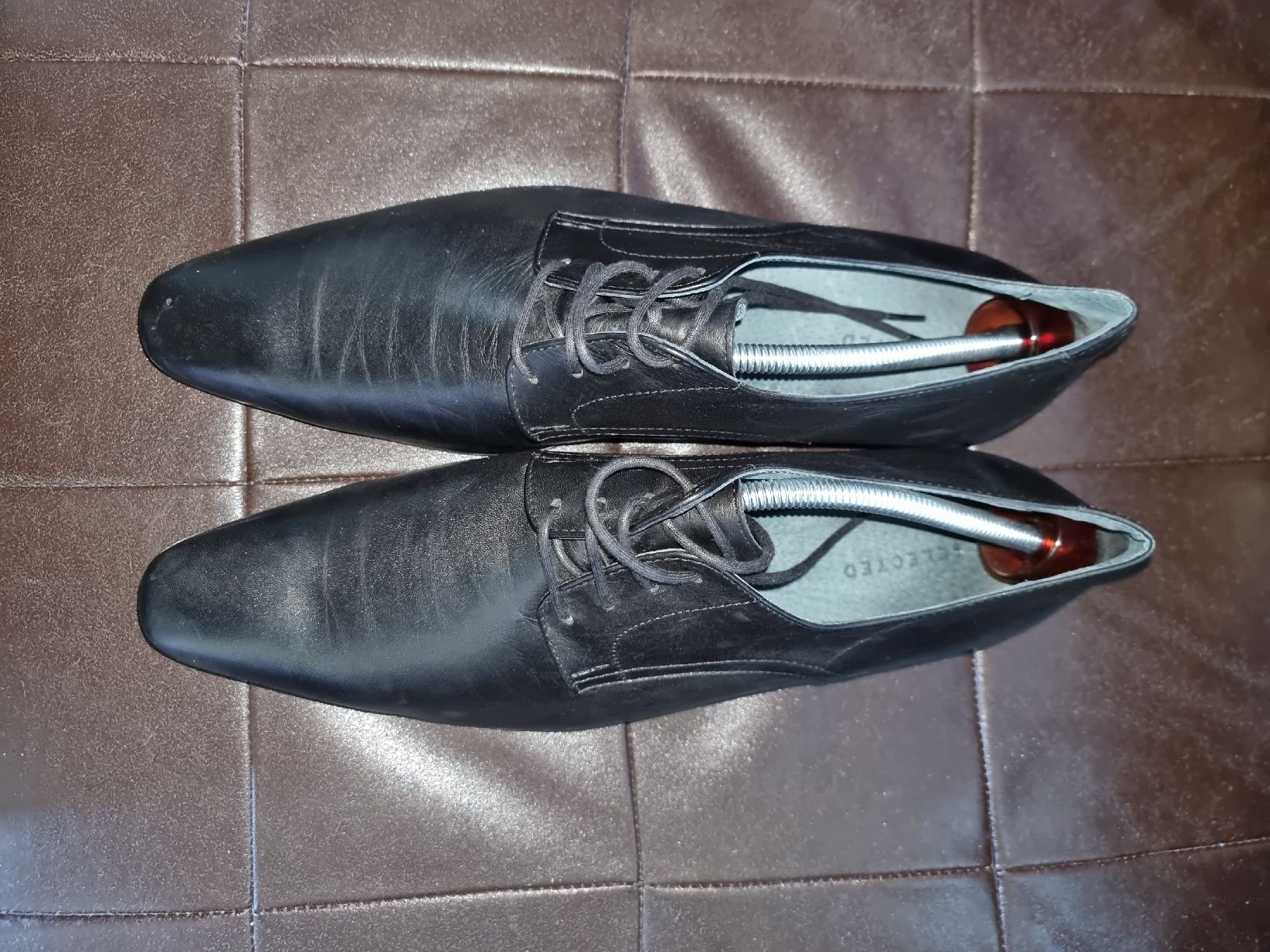 Selected Herrenschuhe: Selected Lederschuhe Sel Jose Black Noos – Neu (gemäss Beschreibung) aus Bronschhofen von dvnb 2