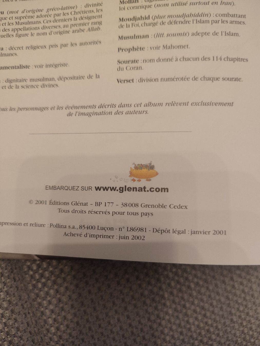 Comics: Le Décalogue - La Fatwa - BE – Gebraucht aus Bougy-Villars von Vogue 1
