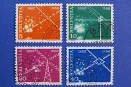 Serie '100 J.elektrisches Nachrichtenwesen' gest - SBK: 13.-