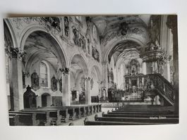 Maria Stein Kirche, Innenansicht, datiert 1954