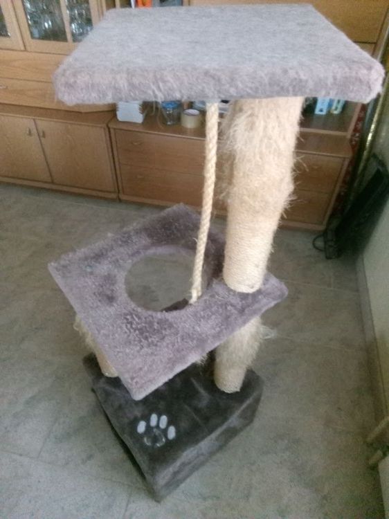 Katzenbaum / kratzbaum, gebraucht für Balkon eca. Kaufen auf Ricardo
