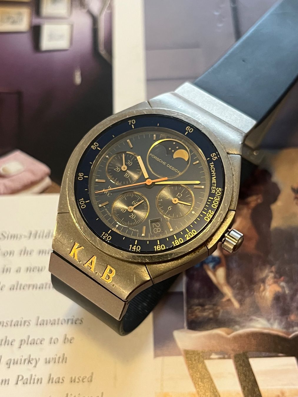 IWC Uhren: IWC Porsche Design Moonphase chronographe – Gebraucht aus GENEVE von hehakasapa 2