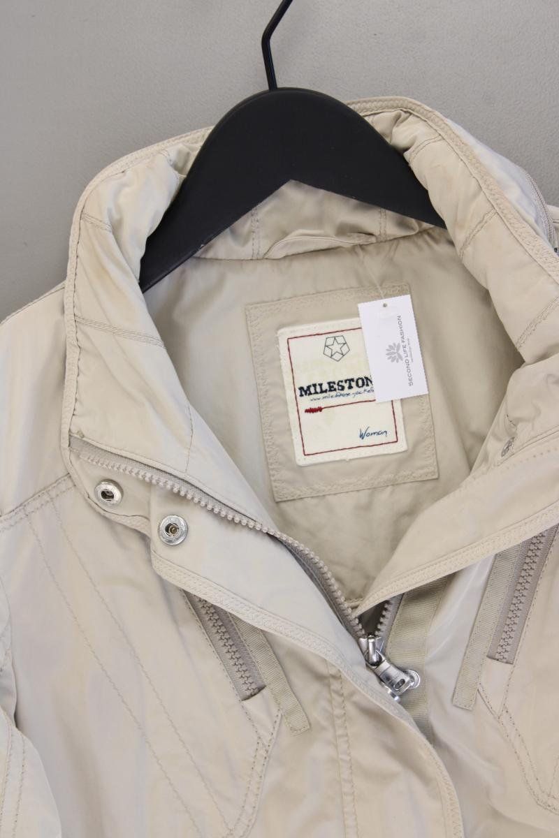 Jacken: Milestone Übergangsjacke Gr. 38 creme aus Polyester – Gebraucht aus Neustadt an der Waldnaab von SecondLifeFashion 1