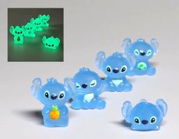 5 Stk. Leuchtenden Lilo & Stitch Figuren Set