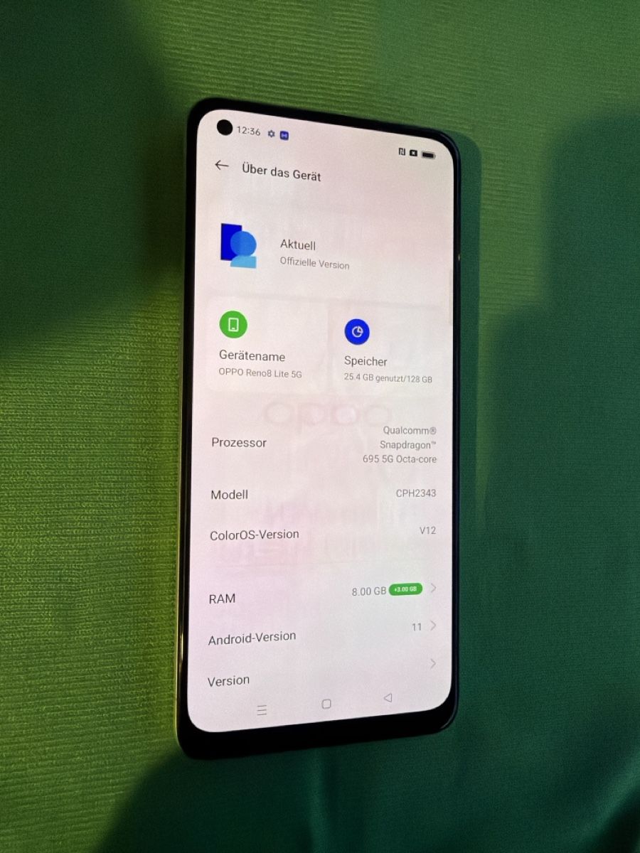 Oppo Telefoni cellulari / Smartphones: Oppo Reno8 Lite 5G / 128Gb / H3 – Usato da Arbon venduto da BaX_94 2