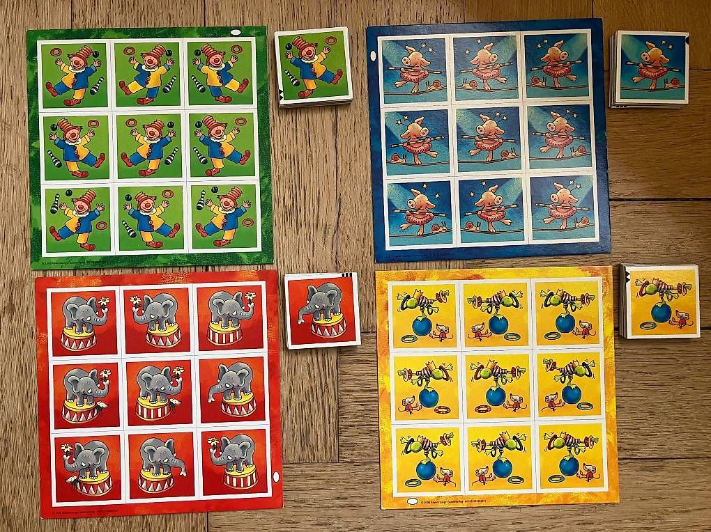 Ravensburger Giochi: Differix "Zirkus" – Usato da Bern venduto da korpuskel 3