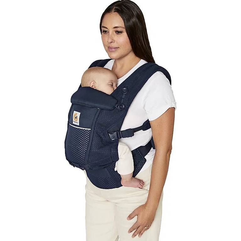Ergo Baby Bauch- & Rückentragen: ergobaby Adapt Soft Flex Mesh midnight blue zu verkaufen – Gebraucht aus Uster von amm_pyc8 1