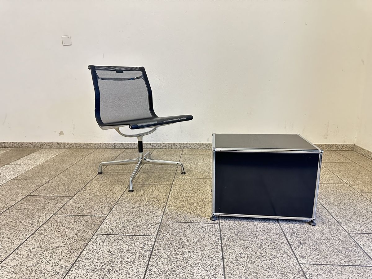 Eames Sedie: Vitra Bürostuhl Eames EA 107 Netz – Usato da Grenchen venduto da Design-Outlet 6