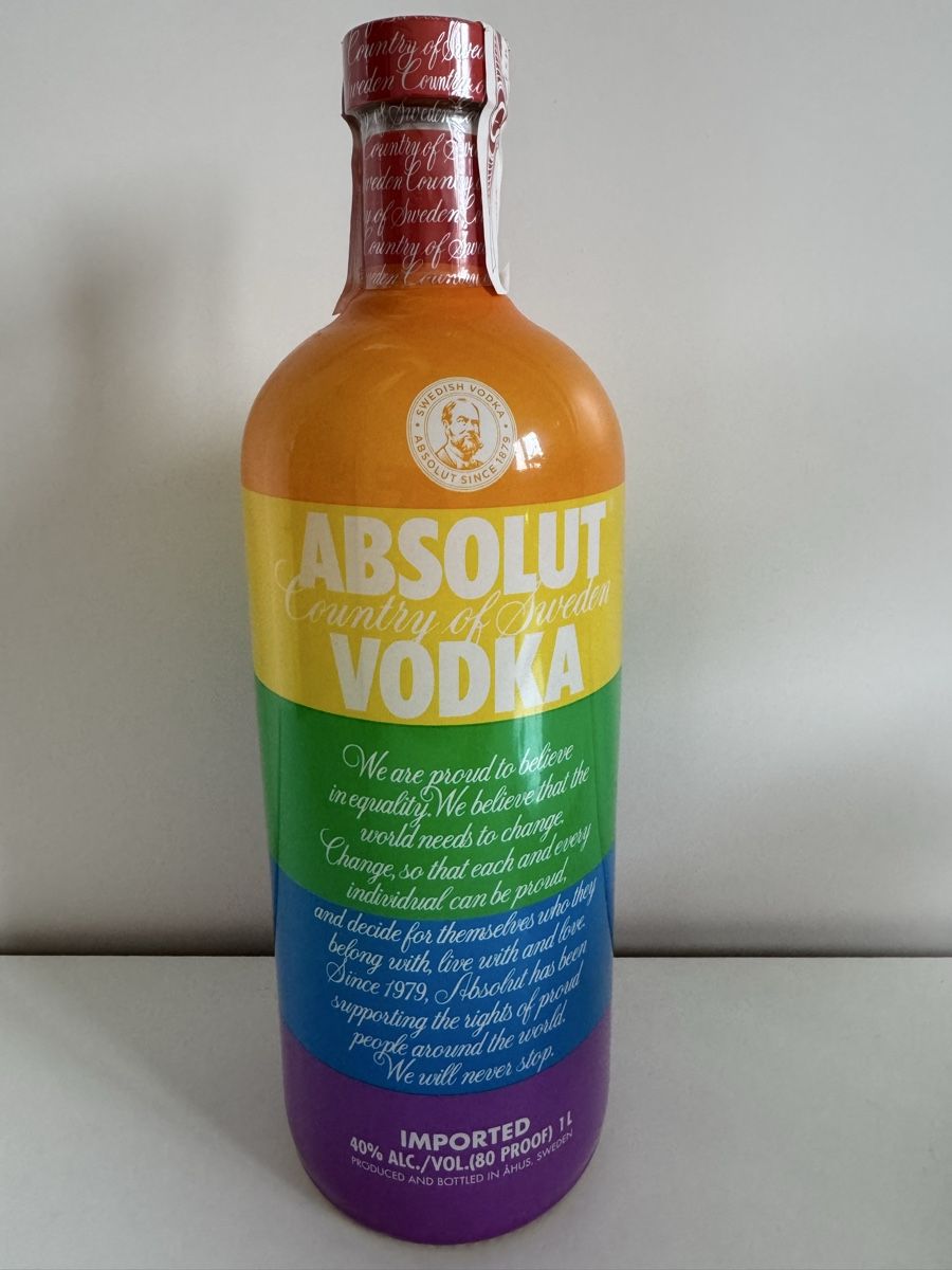 Absolut Vodka Bevande alcoliche: Absolut Vodka Colors V2, 2015, 1 Liter – Nuovo e nell'imballaggio originale da Mettmenstetten venduto da RLR2905