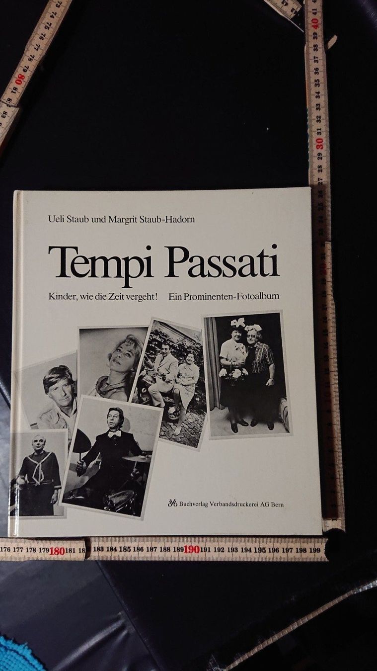 Libri: BUCH - UELI STAUB / MARGRIT STAUB-HADORN - TEMPI PASSATI – Usato da embrach venduto da radioactivepatrick