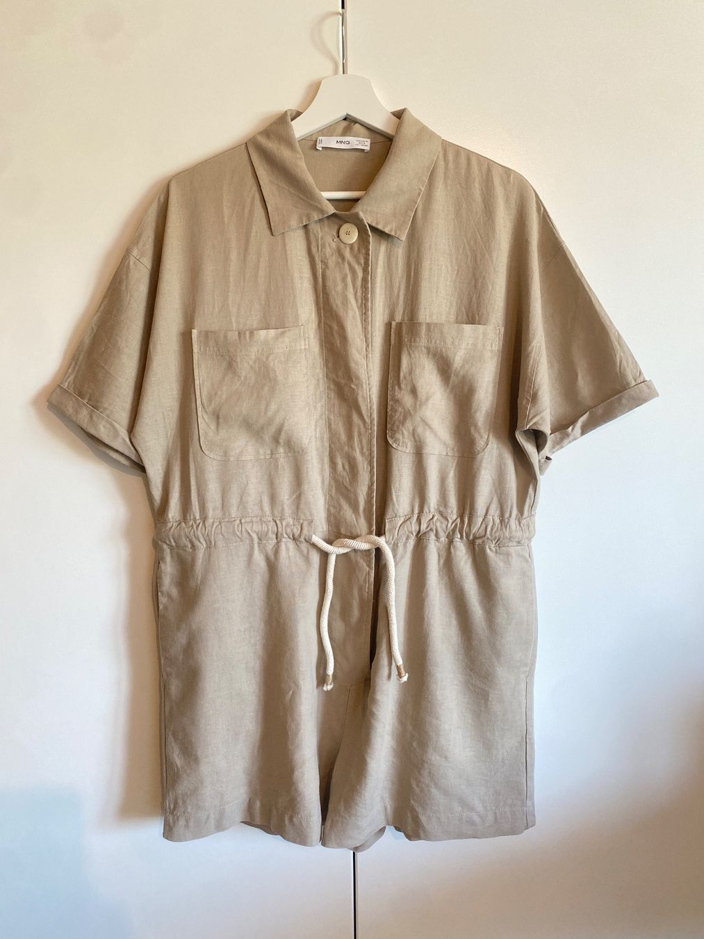 Mango Jumpsuits: Jumpsuit Beige Mango Grösse M – Neuf (Voir description) à Hallau par Betj78