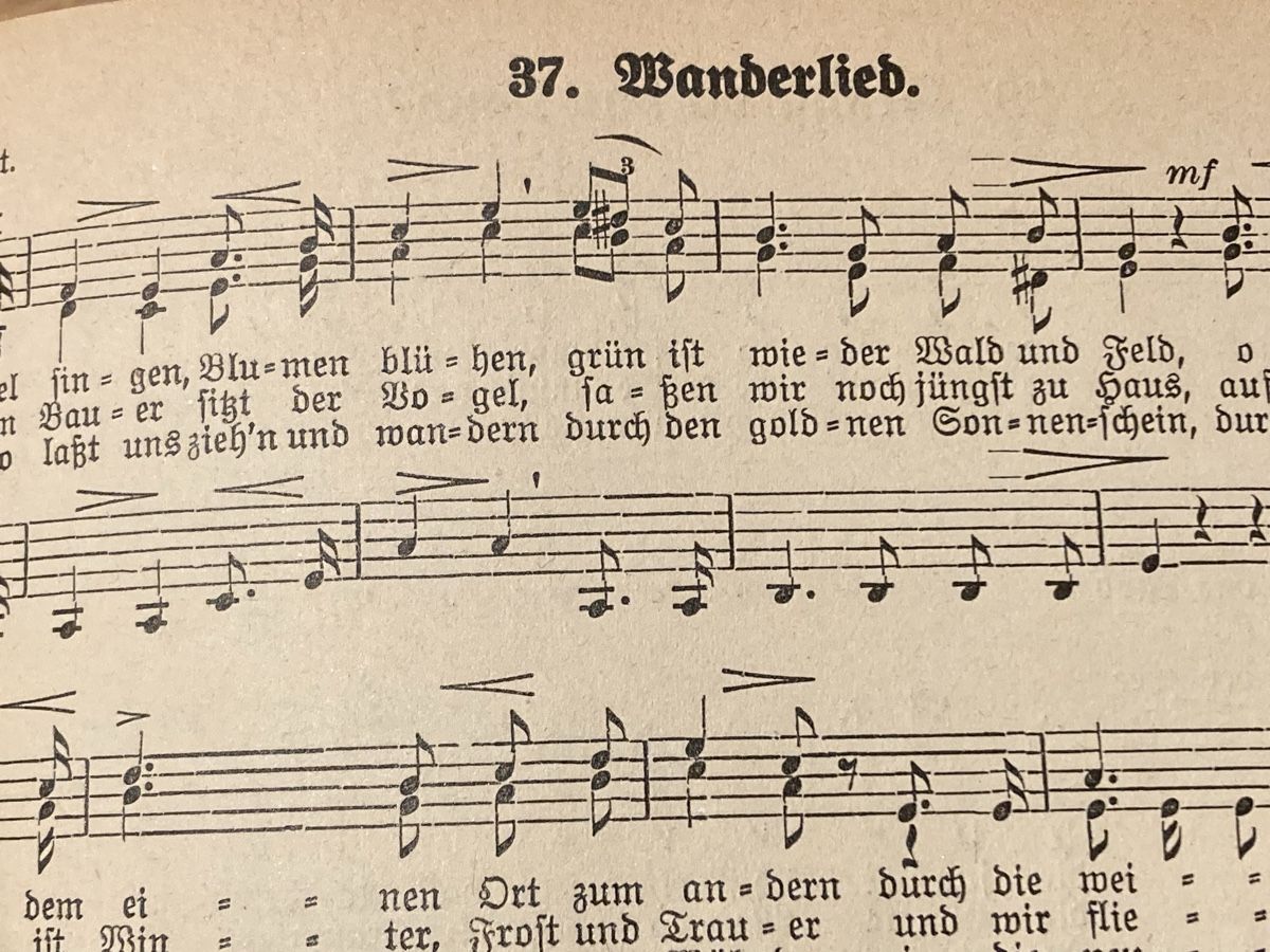 Bücher: Liederkranz 66 drei Vier Liedern Bieri lehrer Interlaken – Gebraucht aus Boll von Jopp1 6