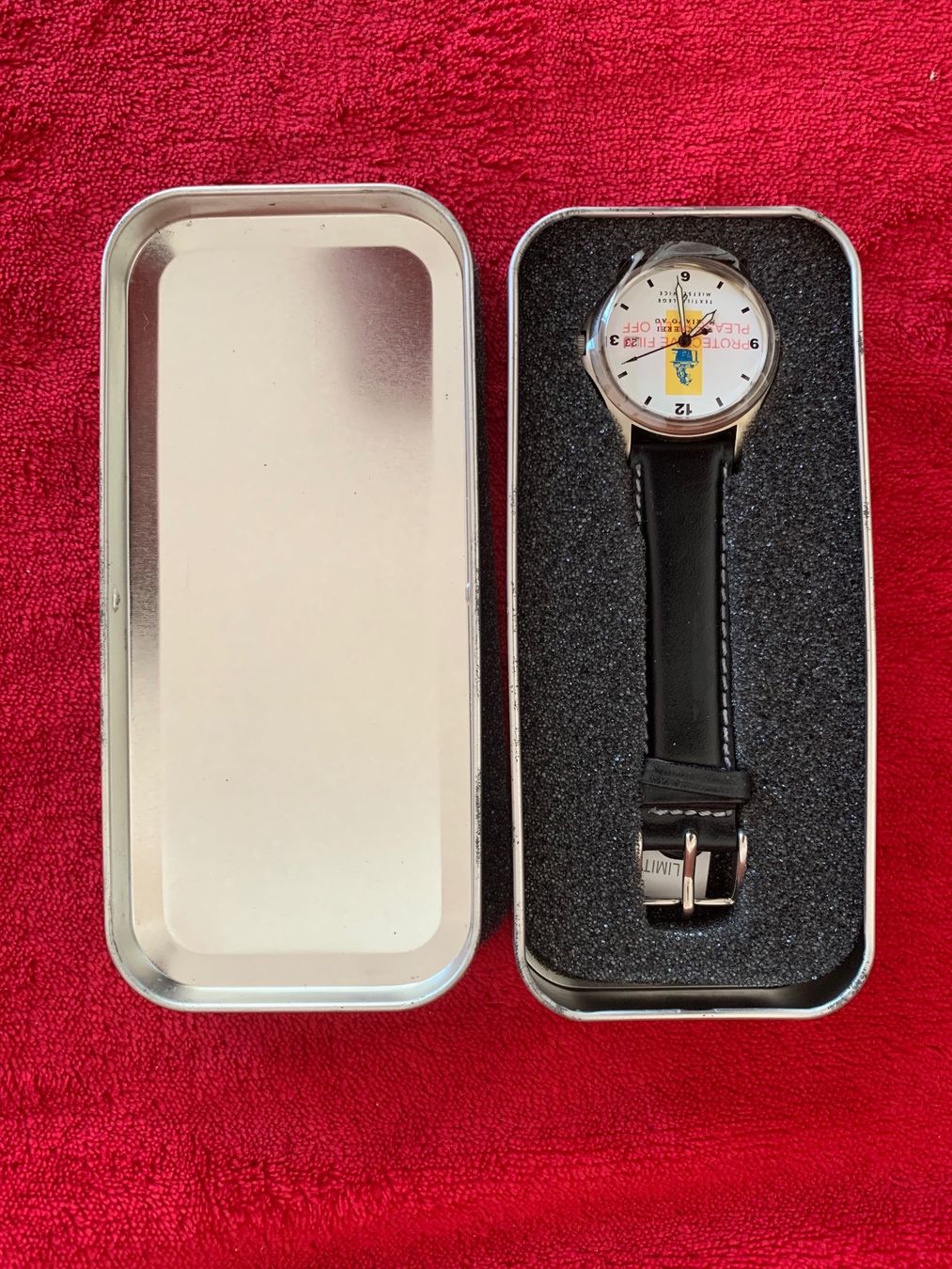 Orologi: Uhr der Wäscherei Mariano – Nuovo e nell'imballaggio originale da Zürich venduto da Olimpied 1
