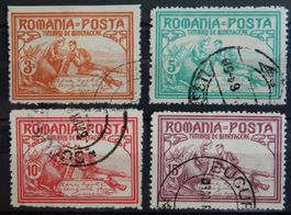 Rumänien Kat. 169-172 gest. 1906 Kat. 35 Euro