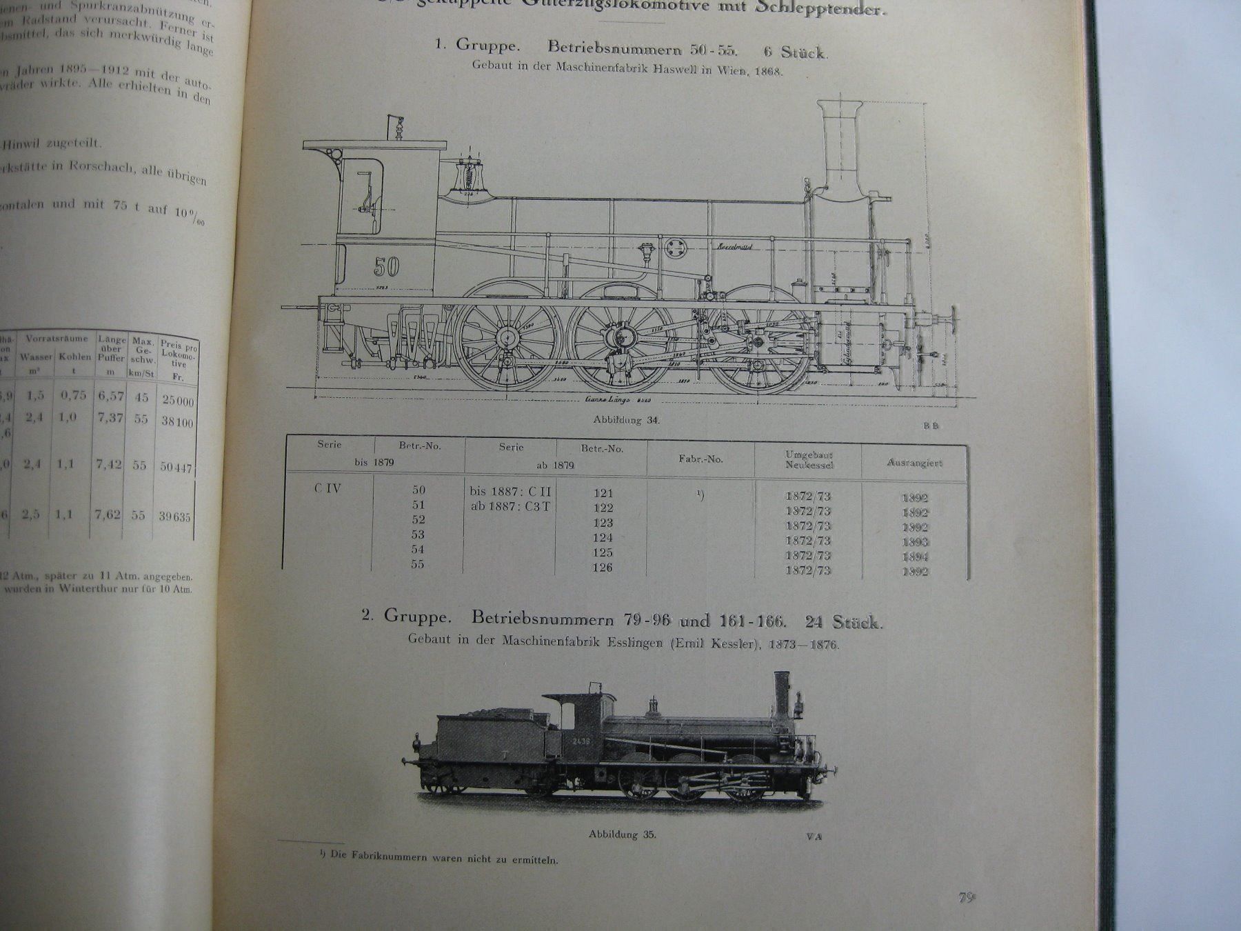 Libri: Moser Dampflok-Buch Schweiz, Ausgabe 1922 – Usato da Buchs ZH venduto da swiss-train 3