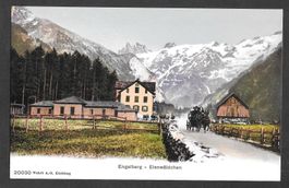 Engelberg Eienwäldchen mit Postkutsche