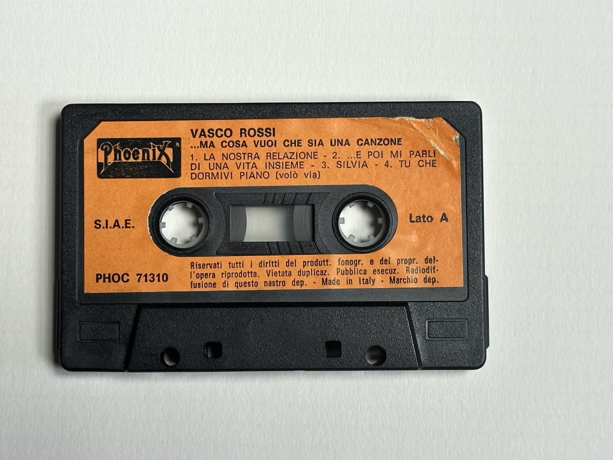 Kompaktkassetten: MUSIC CASSETTE Vasco ROSSI – Gebraucht aus Novazzano von  1