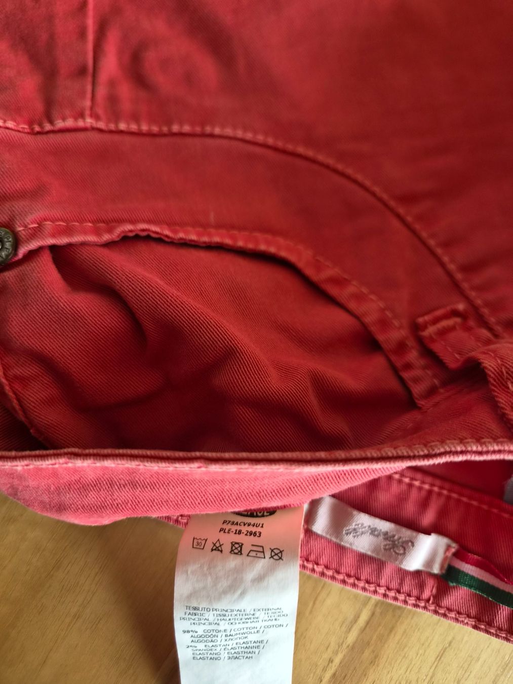 Please Jeans Jeans: Damen Please Jeans light rot Grösse S – Usato da Ibach venduto da urs_sl5h 5