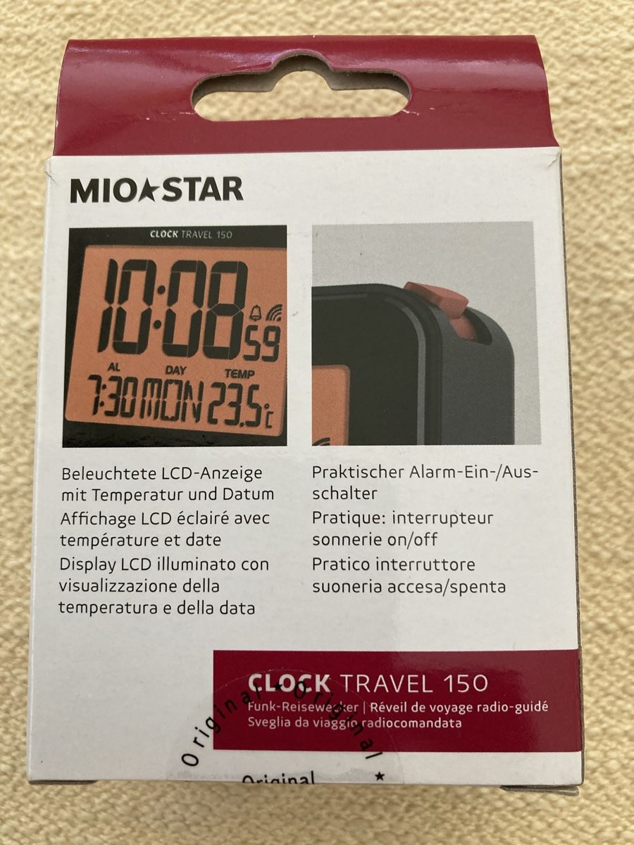 Sveglie: Reisewecker radio controlled – Usato da Widen venduto da nigella90 2