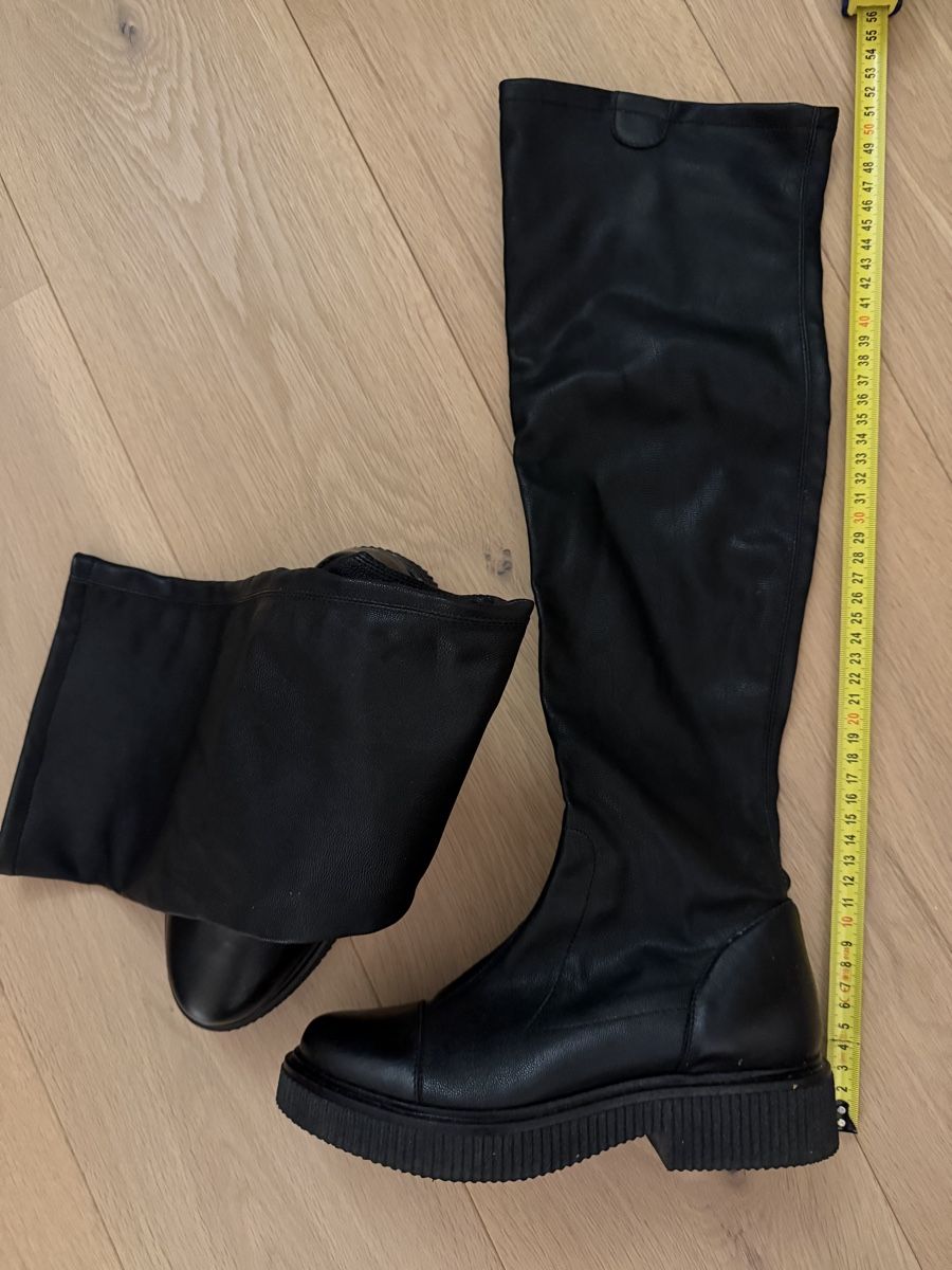 Damenschuhe: SALE - Black Knee High Boots, Size 36 – Gebraucht aus Wetzikon ZH von dor_rmq2 5