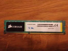 2x 4GB RAM, DDR3 1600mhz 2 Stück